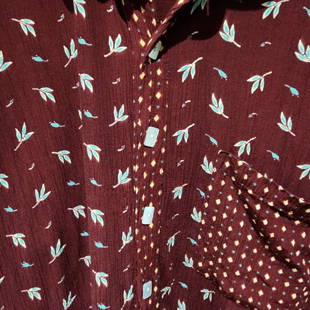 Vintage Blouse 1990s Button Down - Picture 5 of 6